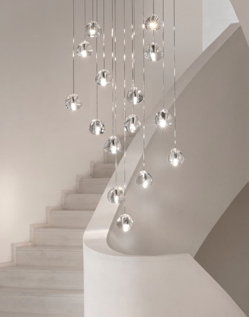 Mizu 15 round multi light pendant