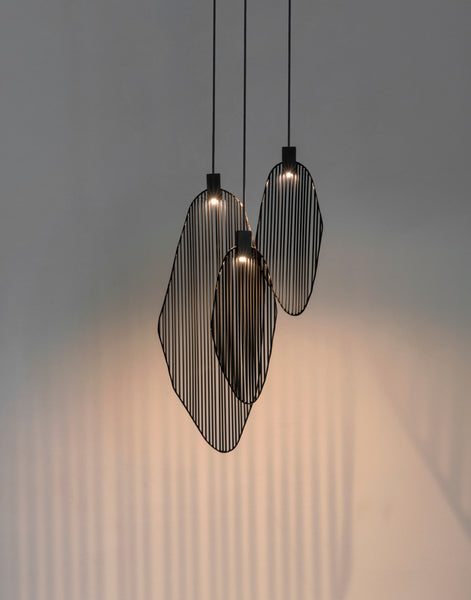 Harpe small 3 light pendant 1 | Terzani shop