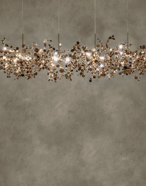 Argent 4 linear multi light pendant 2 | Terzani shop