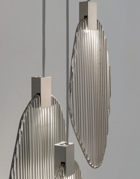 Harpe large 3 light pendant 7 | Terzani shop