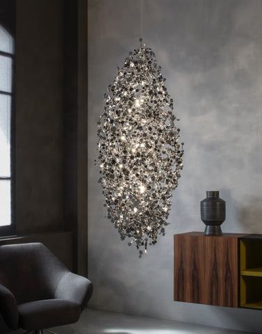 Argent large chandelier 1 | Terzani shop