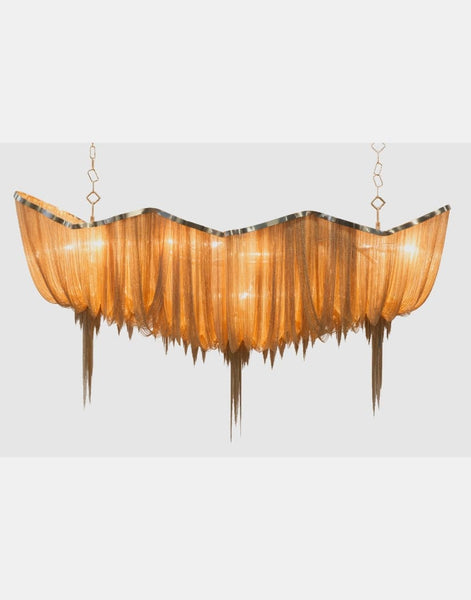 Atlantis linear chandelier 14 | Terzani shop
