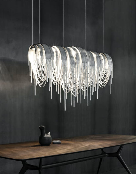 Volver linear chandelier 3 | Terzani shop